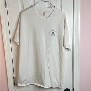 Tea Party political tee. Don’t Tread on me. White Short-Sleeve Tee.